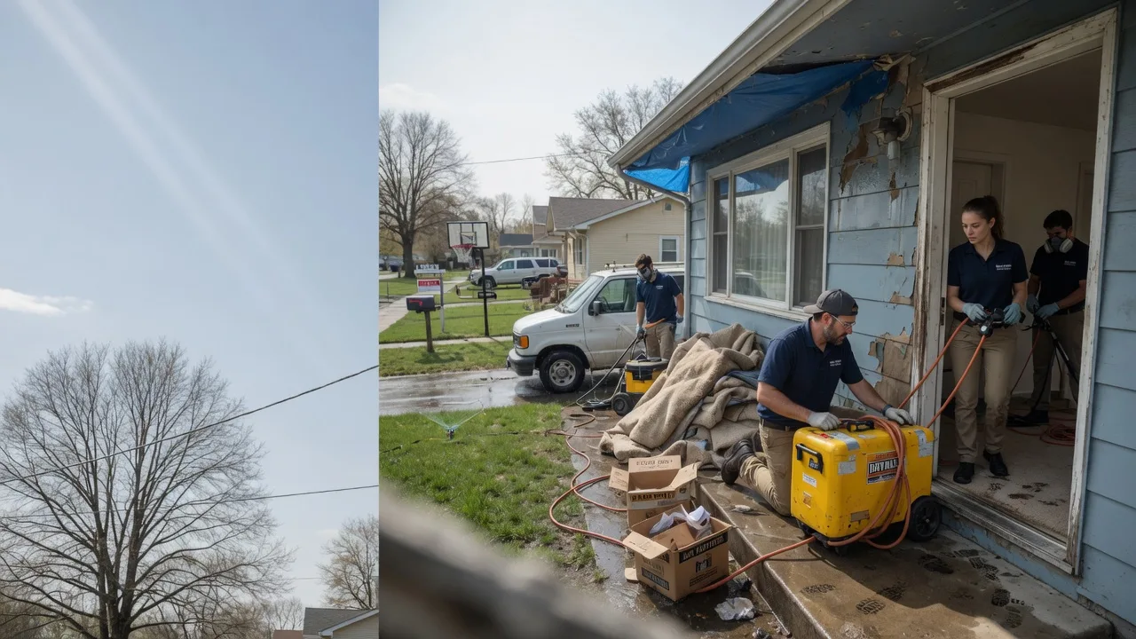 Basement Flood Cleanup in Sadsburyville, PA near me